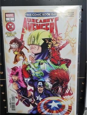 Uncanny Avengers #1 FCBD 2023 Marvel NM Unstamped 1st Wyn
